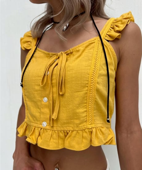 flill tanktop「back gather」#4210061721