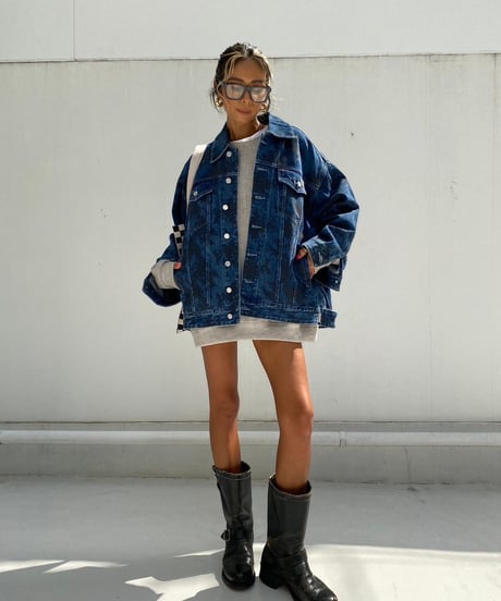 side slit denim jc「drawing」#503-2