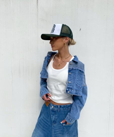 cropped denim jc「Flip」#658