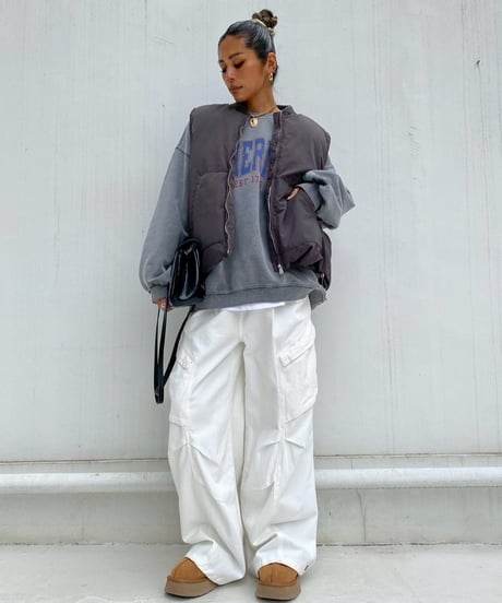 冬物非公開padded vest「puff」#6712510