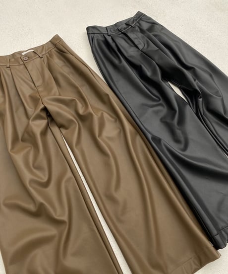 eco leather pt「tuck」#10003