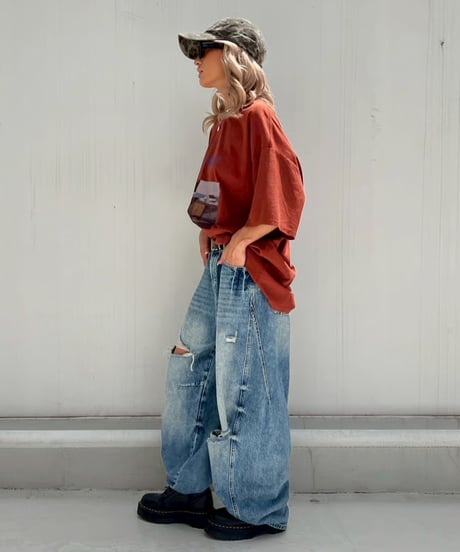 damage denim pt「ripped barrel」#9212