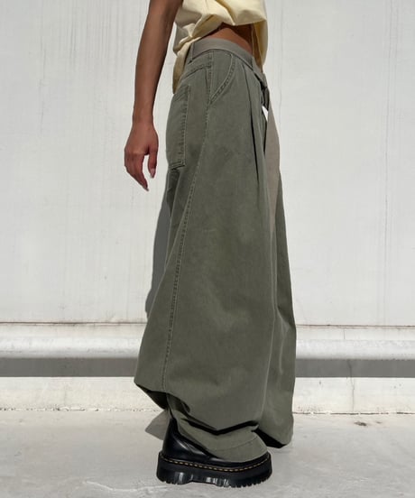 flare tuck pt「super wide」#1135