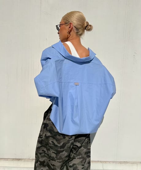 rib tanktop「oneshoul」#21152