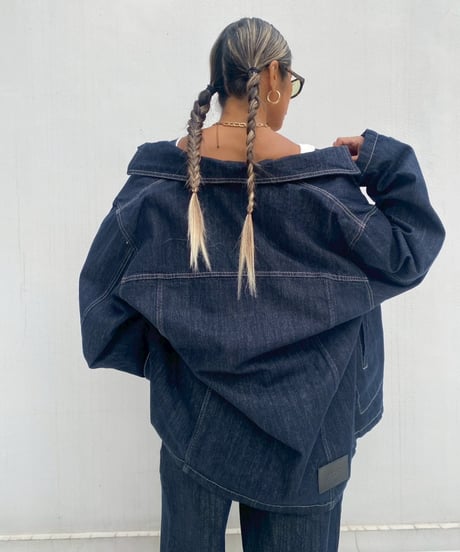 denim coat「indigo」#65263