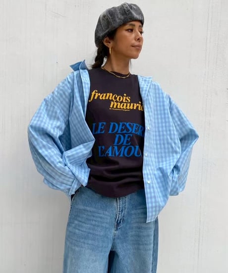 check shirt「bubble gum」#86165601