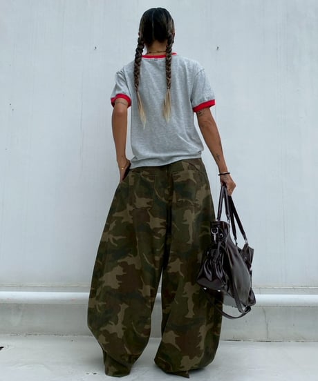 baggy pt「camo barrel」#591511（ベルト付き）