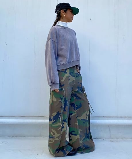 baggy pt「camo pocket」#6352