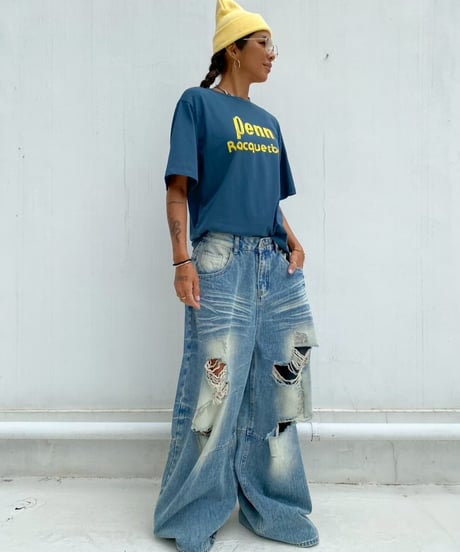 wide tee「penn」#8222864