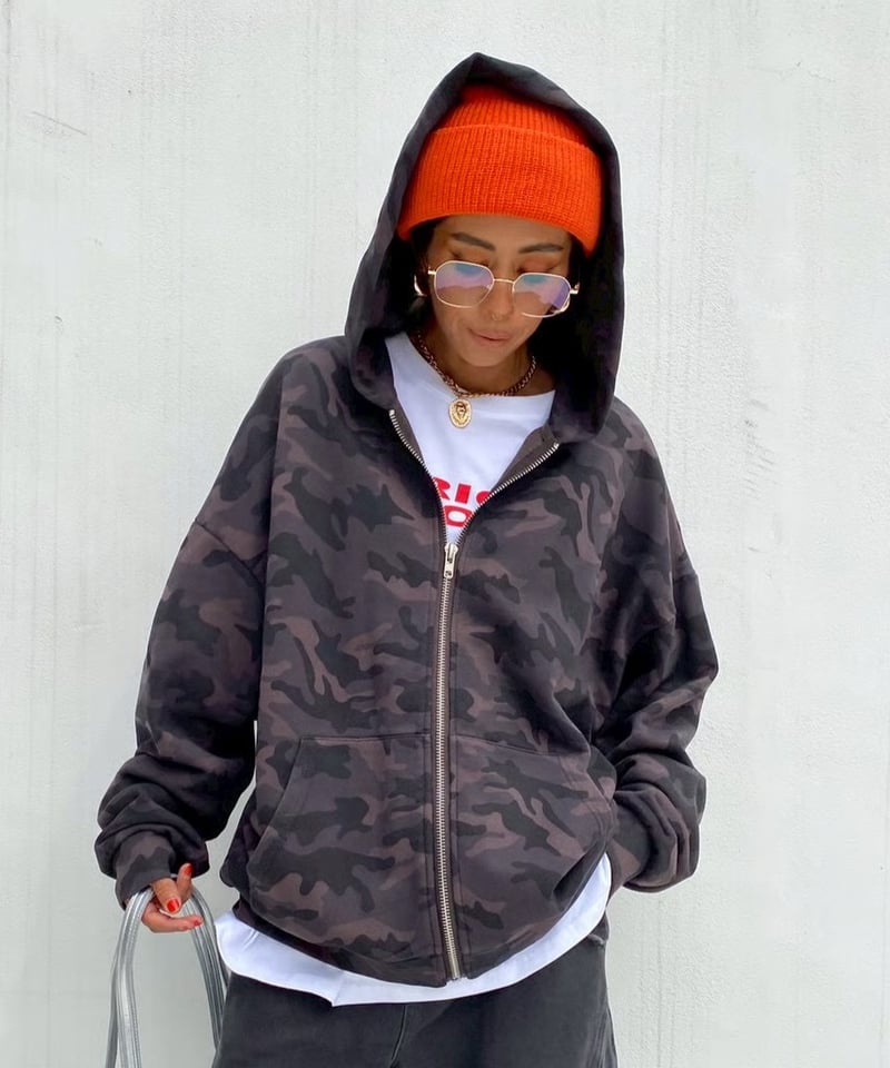 FPOG CAMO ZIP HOODIE fuckthatnerdshop希少 FPOG新作リリース🐊 Camo zip hoodie - S,M ¥2,2000 (tax in) Summer