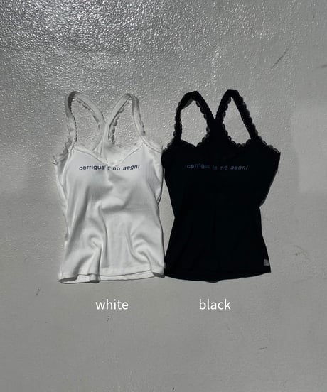 lace camisole「no aegnl」#2503