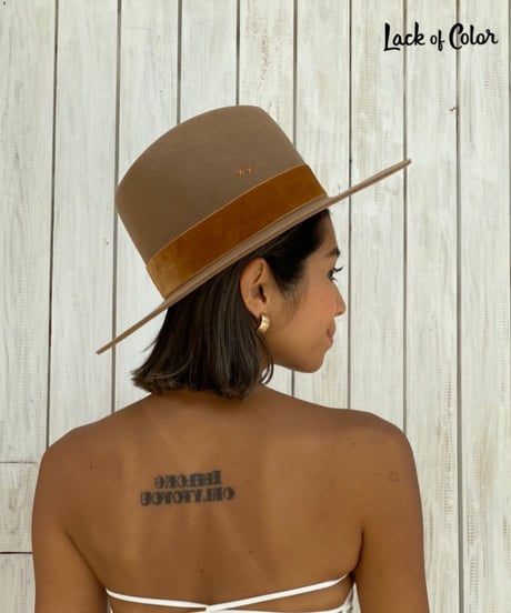 Lack of color"Benson Tri - Brown "hat