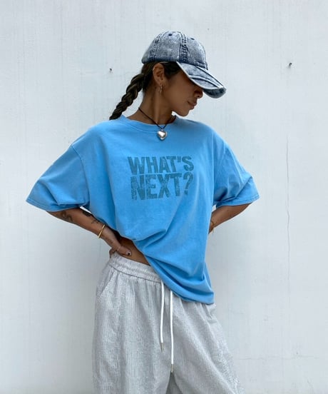 pigment tee「WHAT'S」#2610665