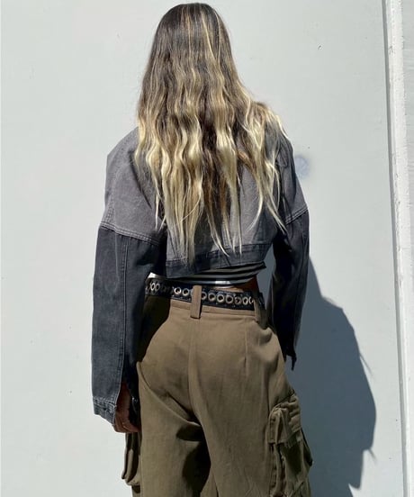 cropped denim jc「Flip」#658