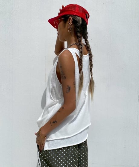 layered tanktop「two」#7062