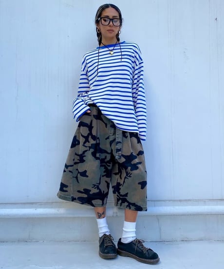half pt「camo belt」#011511