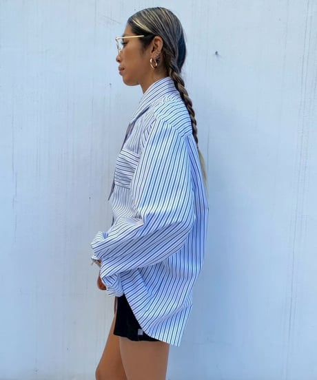 stripe shirt「with tie」#3675512