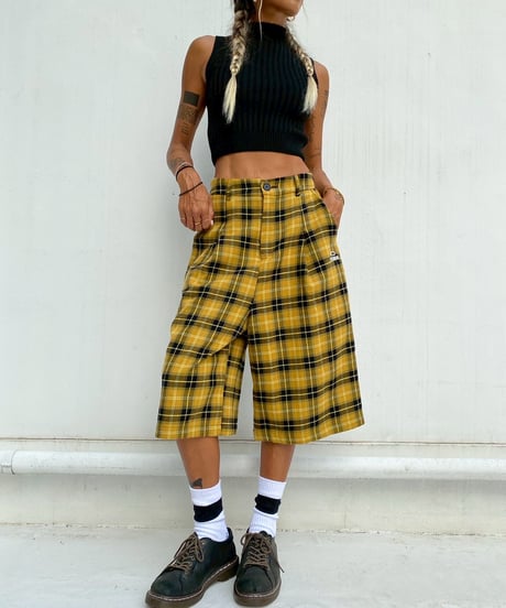 【¥6,800→¥4,800】oversized shorts 「baggy checkers」#3126