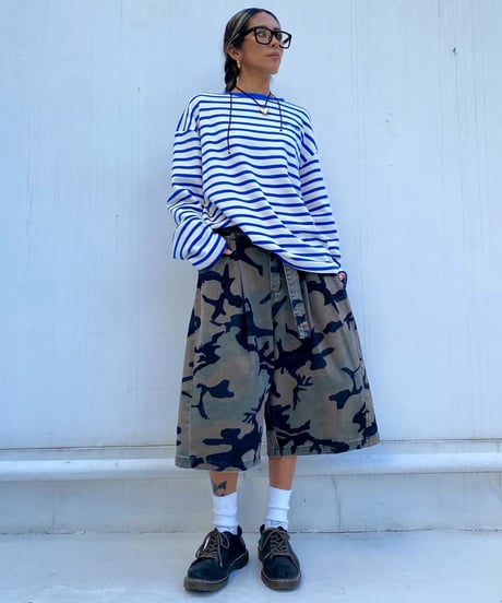 half pt「camo belt」#011511