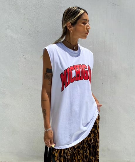 loose tank「MICHIGAN」#9701