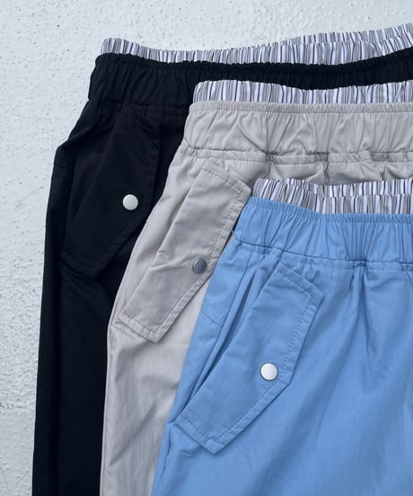 knee tack jogger pt「W stripe」#013