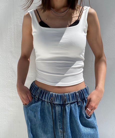 back open tank「U」#037
