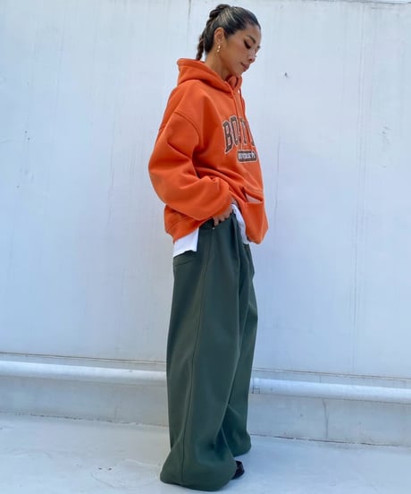 hoodie「BOSTON uni」#6810511（裏起毛）