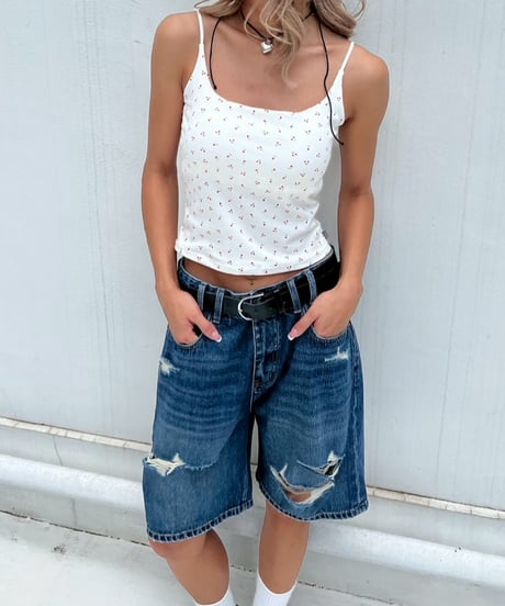 denim half pt「rip n wash」#66596