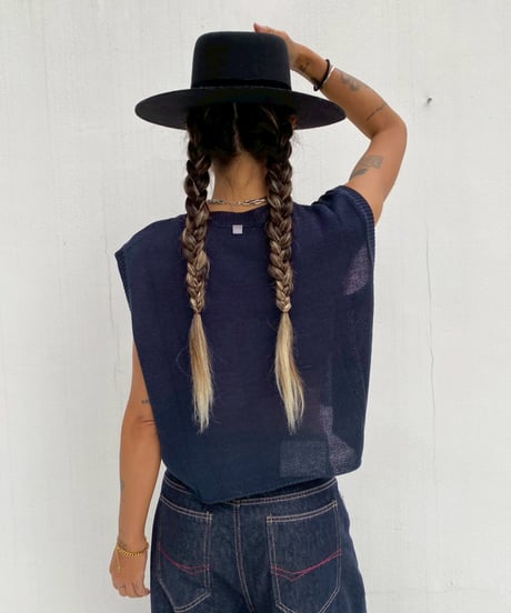 box knit tank「MASON」#256164