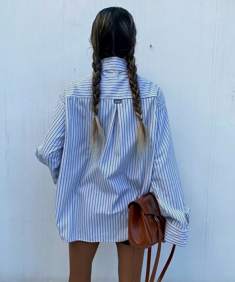 stripe shirt「with tie」#3675512