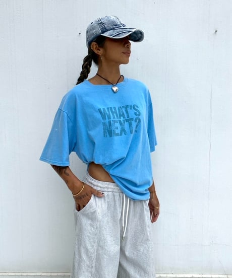 pigment tee「WHAT'S」#2610665