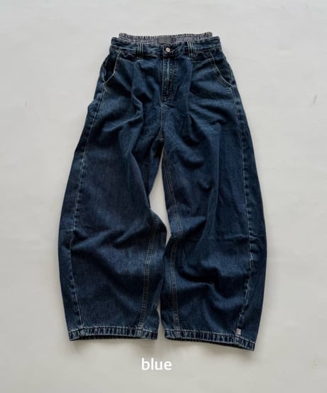 wide denim pt「layered」#7106164