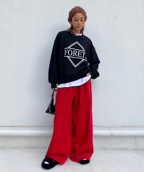 wide leg pt「corduroy」#6878