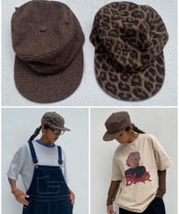 flat top cap「pattern」#2508-5/7