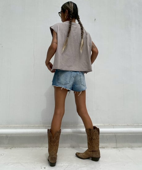 denim shorts「cutoff」#26057964