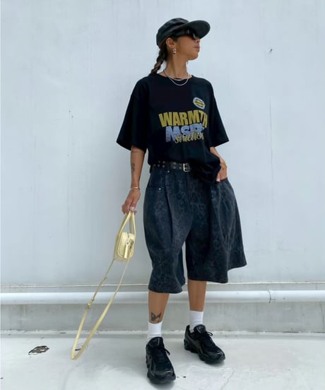 wide tee「WARMTH」#2606064