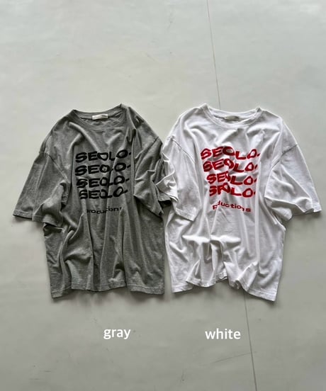 wide tee「productions」#86388