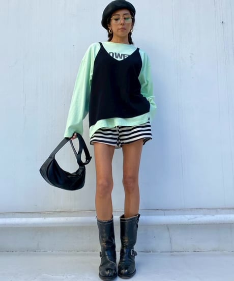 knit cami「V tank」#5060158