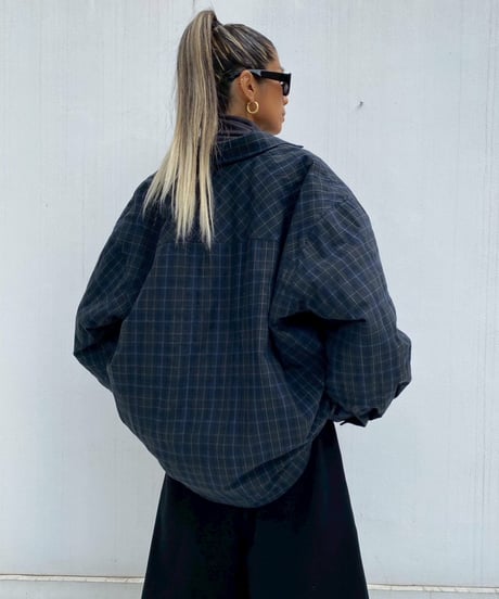 冬物非公開oversized jc「cool check」#99235510