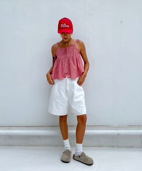 check flare cami「gingham」#6836