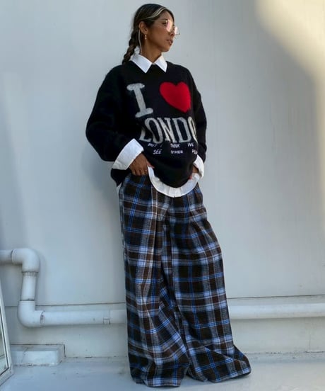 knit pull over「LONDON」#208359
