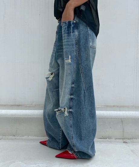 damage denim pt「ripped barrel」#9212