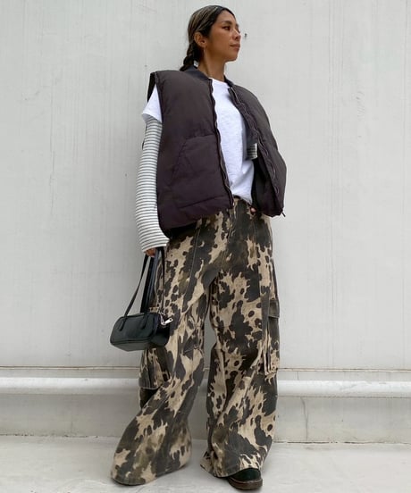 冬物非公開padded vest「puff」#6712510