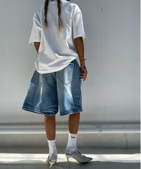 denim half pt「wrinkles」#68823163