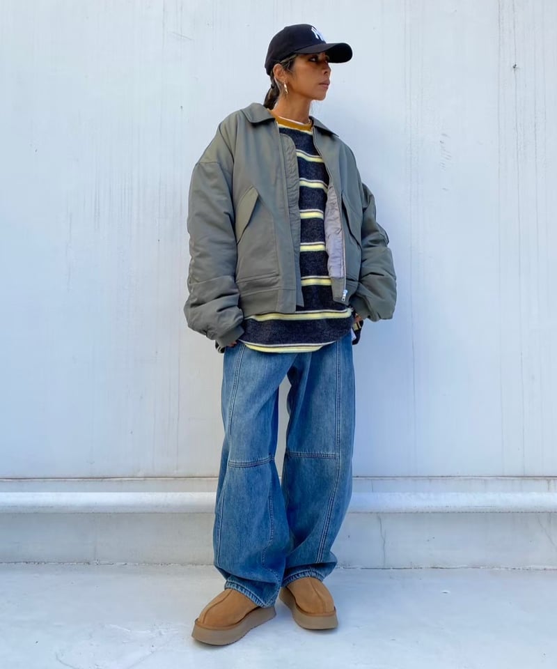 14,800→¥12,800】volume sleeve MA-1「Jumper」#102