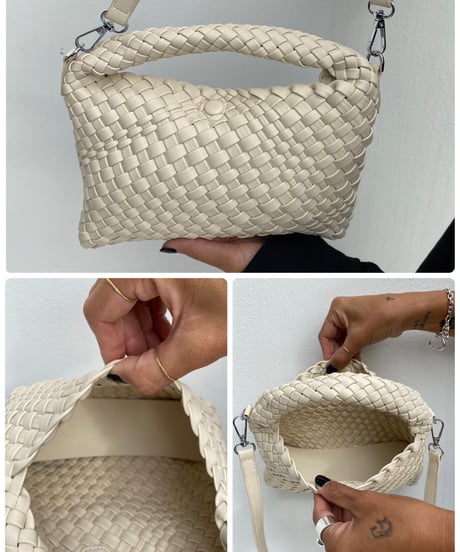 braided one-handle bag#5065