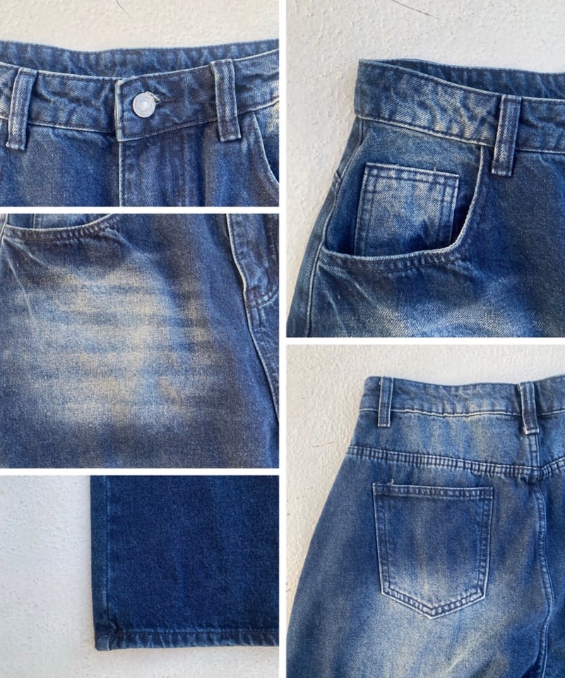 Y*N様 最安値　Washed Denim Wide Pants 36インチ Y*N様 最安値 Washed Denim Wide Pants 36インチ