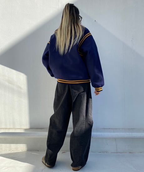 sarouel denim pt「side docking」#5522