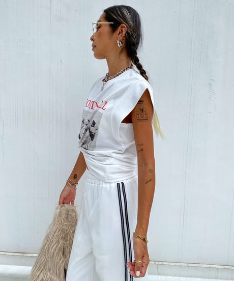 【¥6,300→¥4,800】print tank top「chillin」#3603