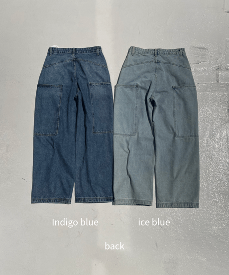 denim tapered pt「pocket」#68053